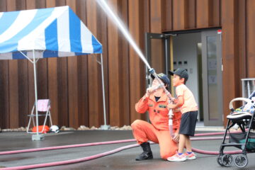 放水体験